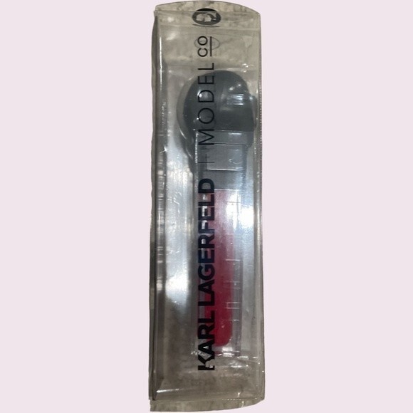 KARL LAGERFELD + ModelCo Lip Lights Liquid Matte Lipstick in Iconic Red NIB - Picture 6 of 8